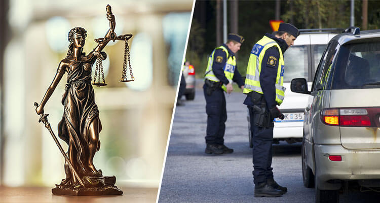 Hur skiljer sig ett utdrag via Sveriges domstolar från ett utdrag ur belastningsregistret?